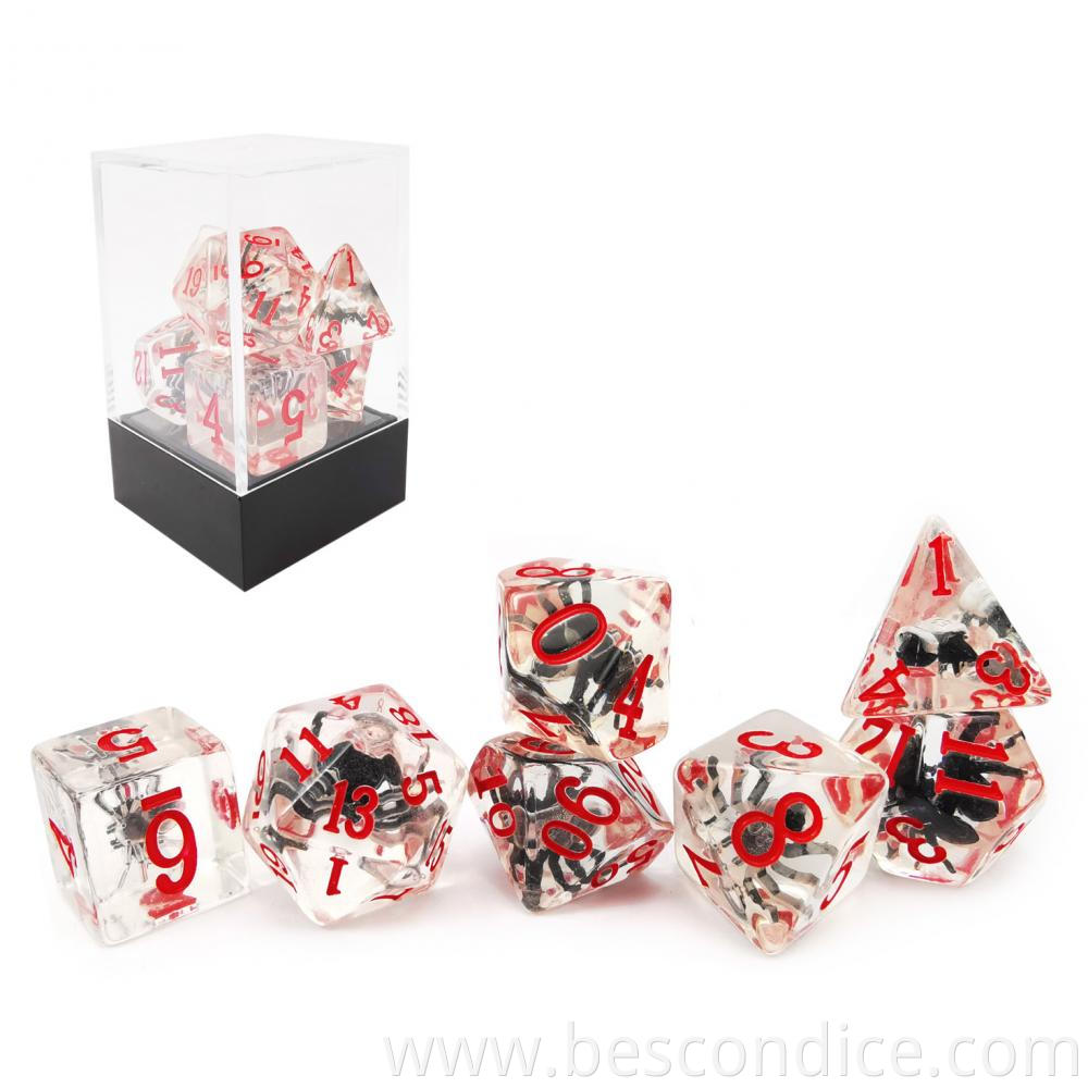 Spider D D Dice Mtg Pathfinder 2